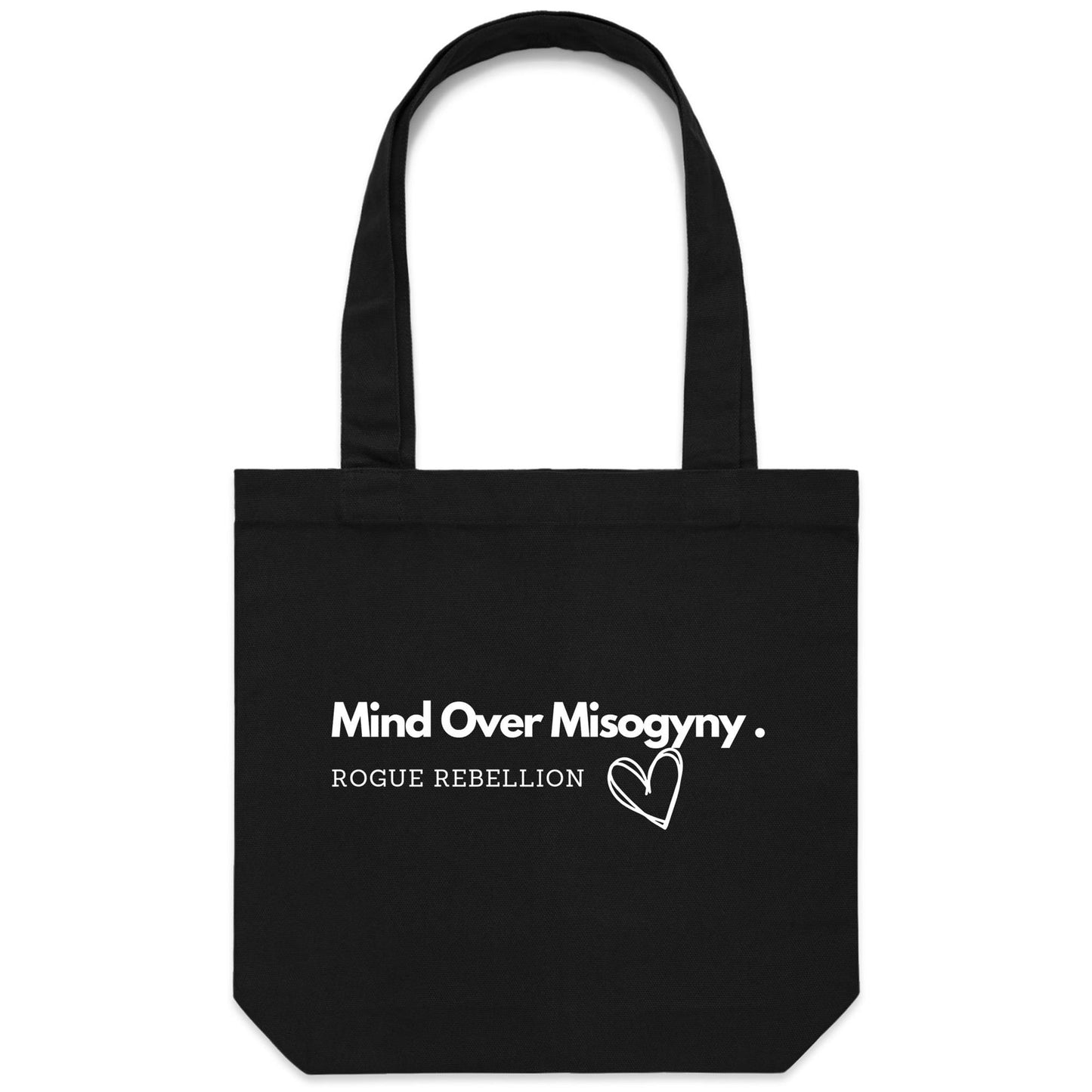 Mind over Misogyny - Carrie - Canvas Tote Bag