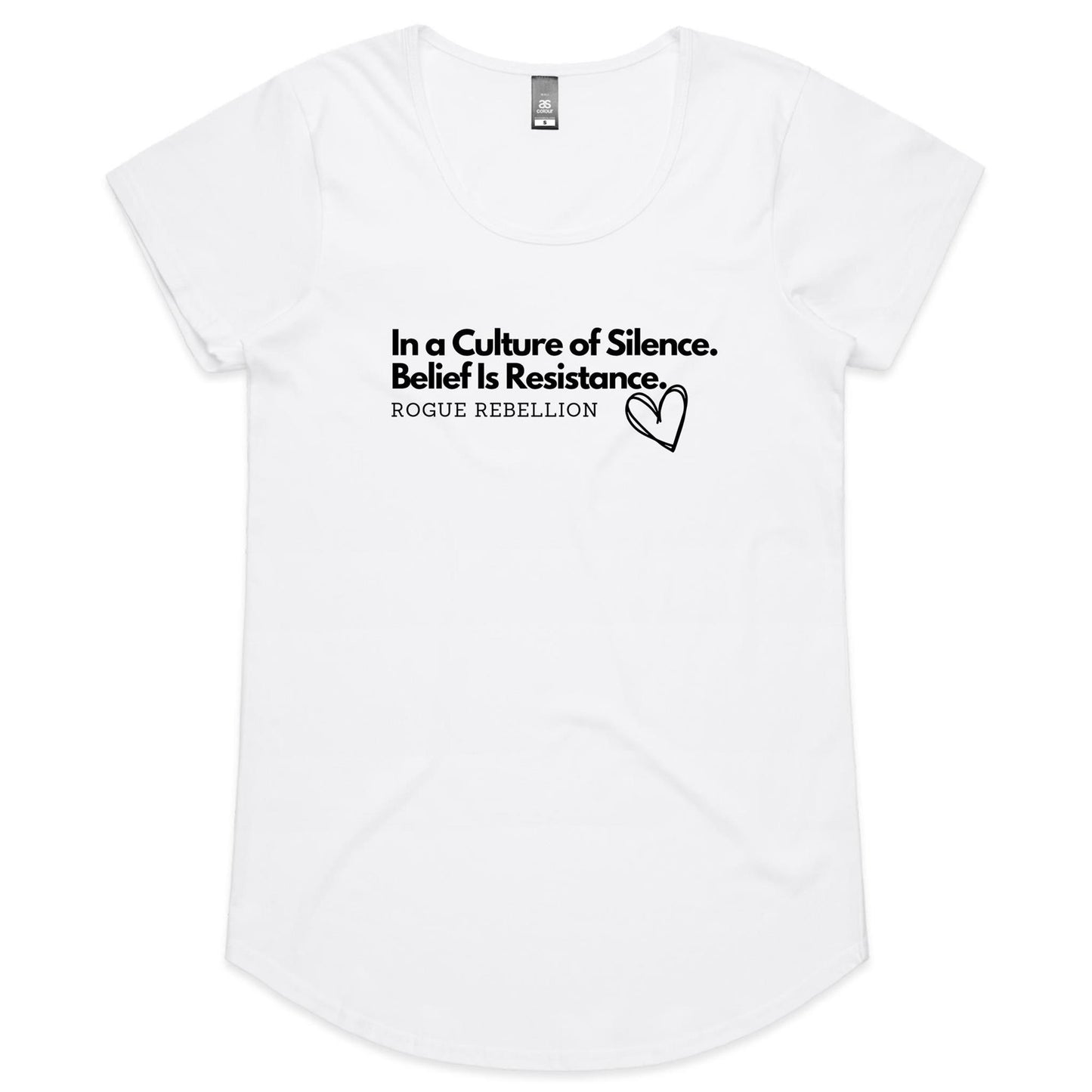 Culture of Silence - Womens Scoop Neck T-Shirt