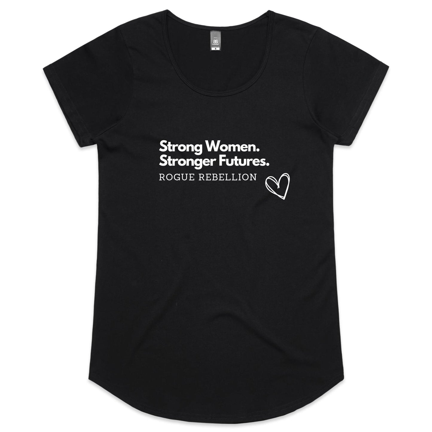 Strong Women- Womens Scoop Neck T-Shirt