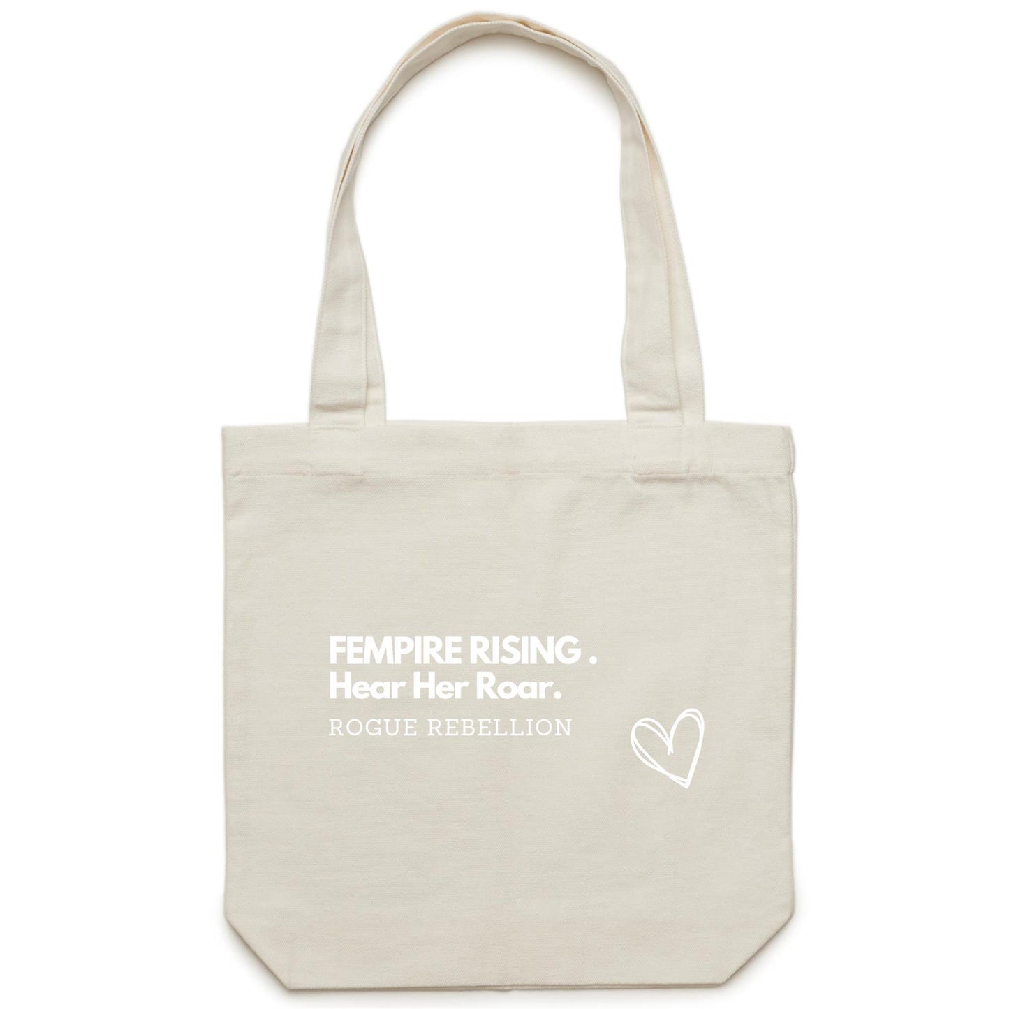Fempire Rising Roar - Canvas Tote