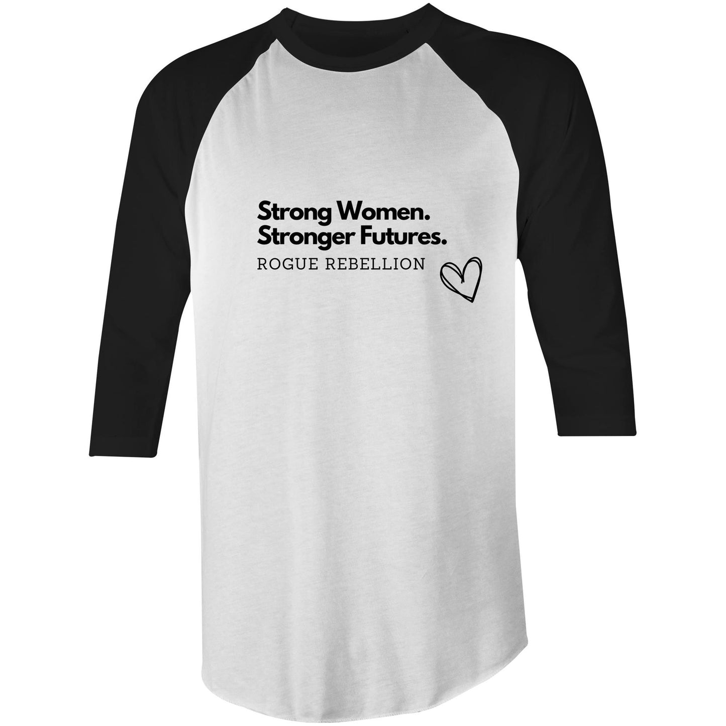 Strong Woman - 3/4 Sleeve T-Shirt