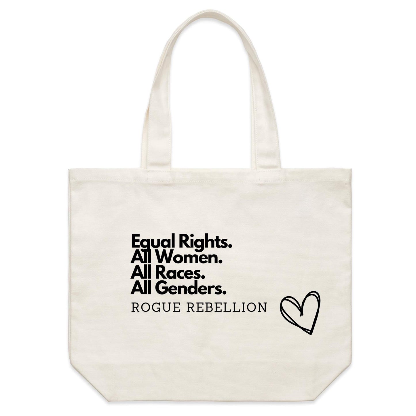 Equal Rights- Shoulder Canvas Tote Bag
