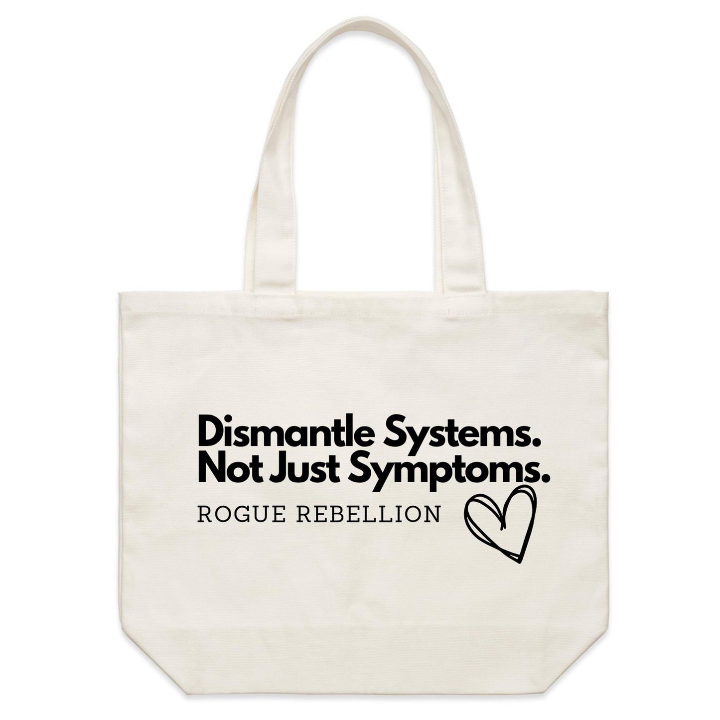 Dismantle Systems - Shoulder Canvas Tote Bag