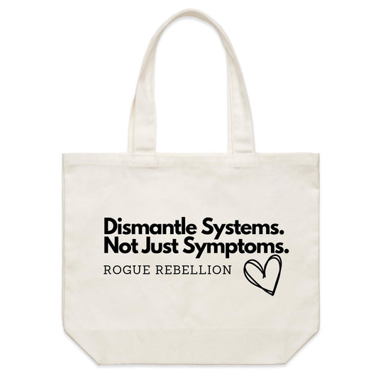 Dismantle Systems - Shoulder Canvas Tote Bag