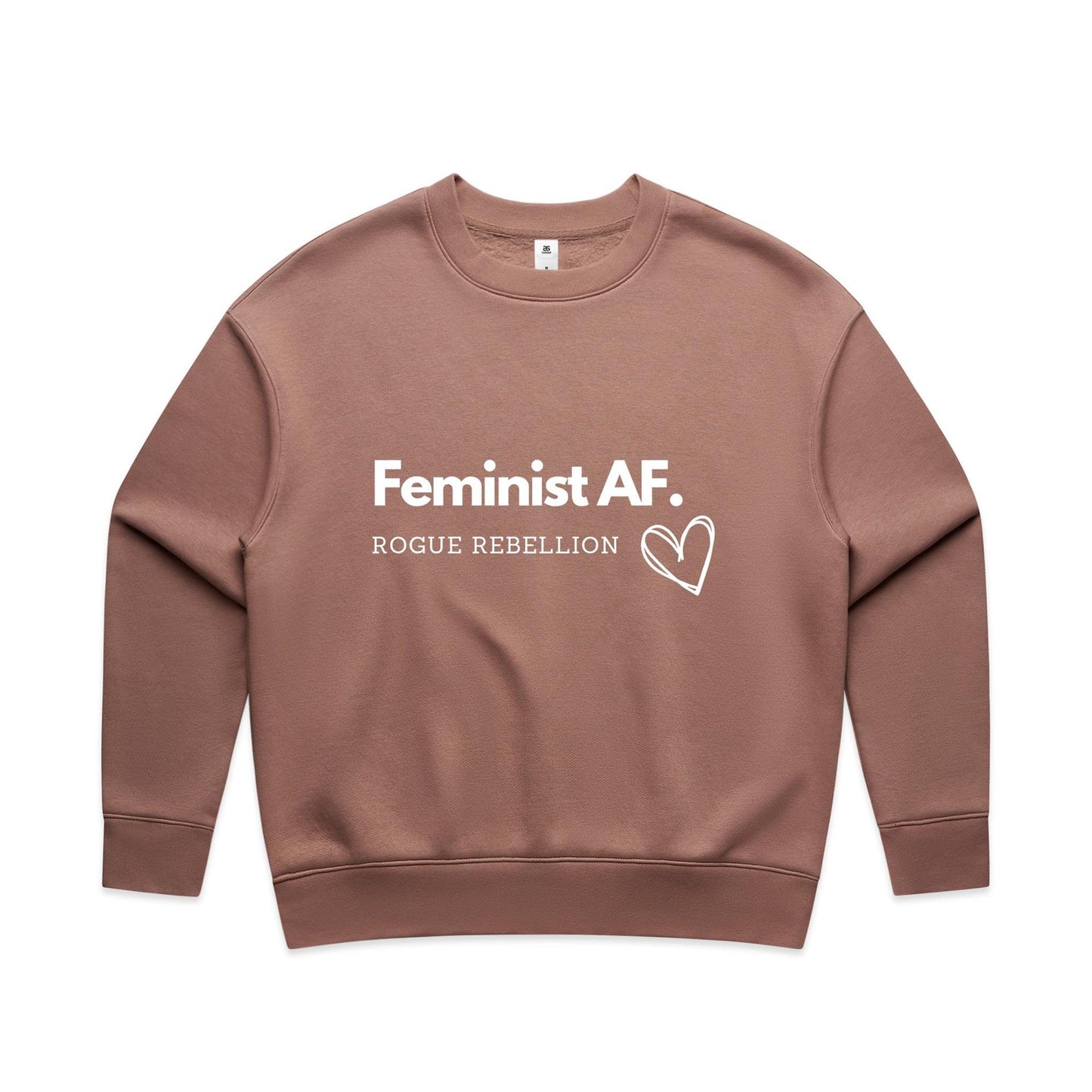 Feminst AF - Women's Relax Crew