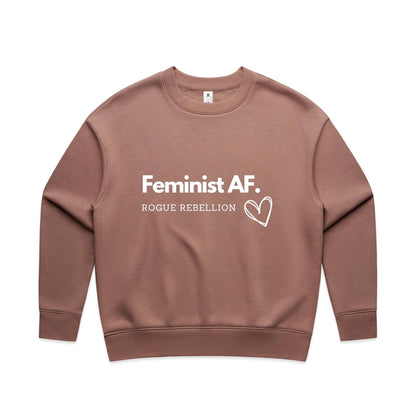 Feminst AF - Women's Relax Crew