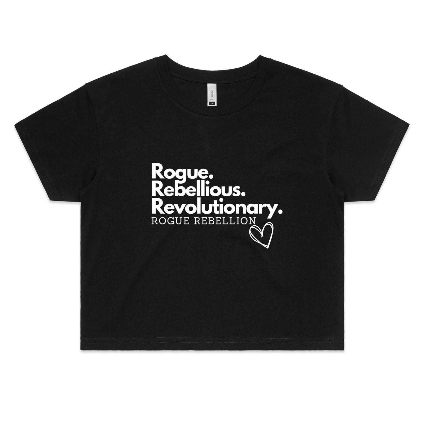 Rogue Rebellion - Women's Crop Tee