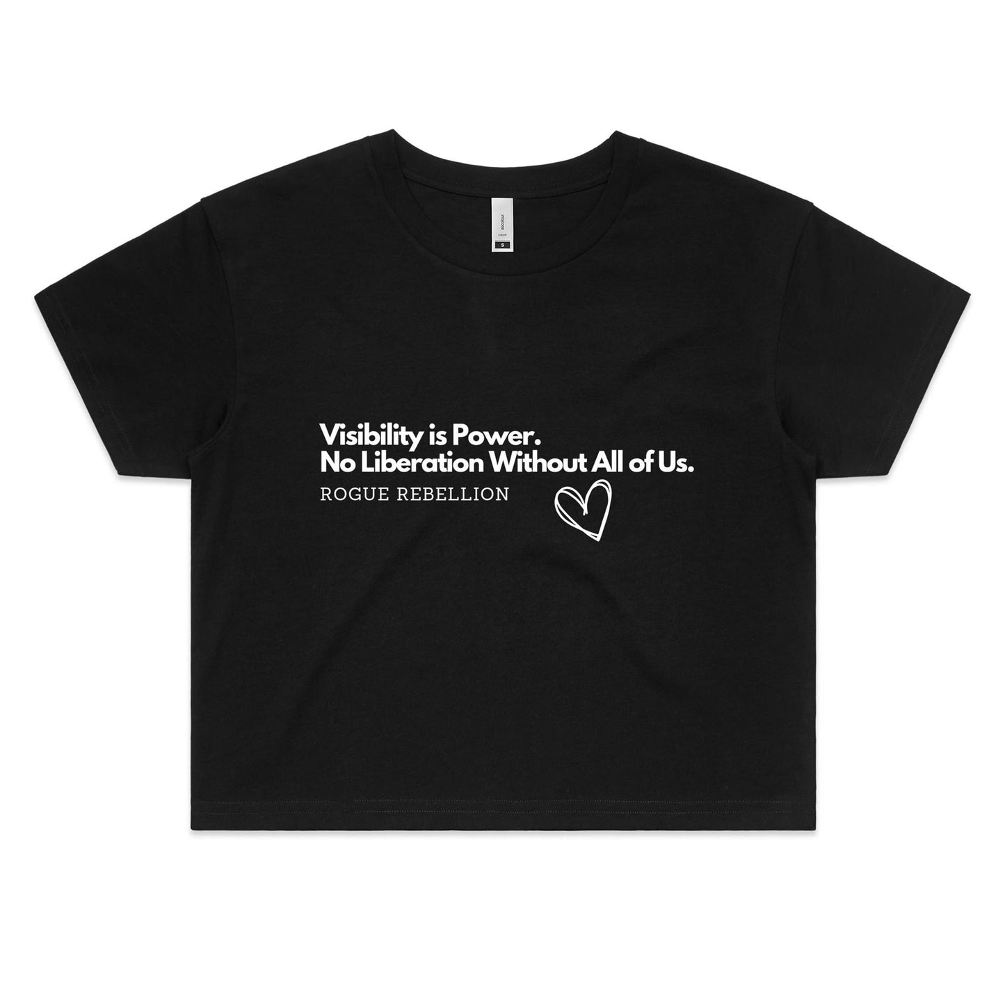 Power All of Us - Women's Crop Tee