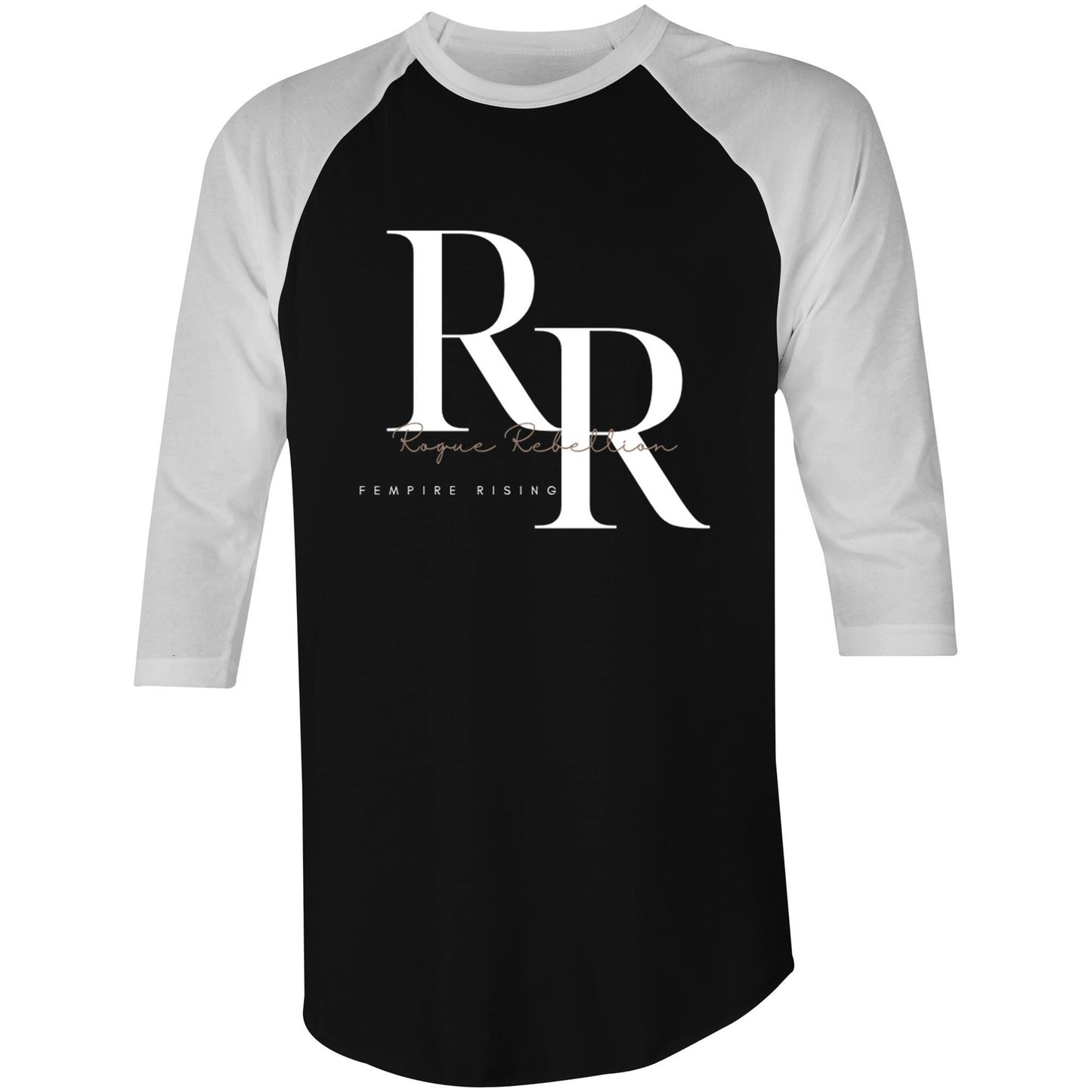 RR Fempire Rising - 3/4 Sleeve T-Shirt