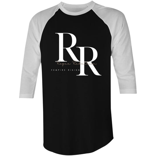 RR Fempire Rising - 3/4 Sleeve T-Shirt