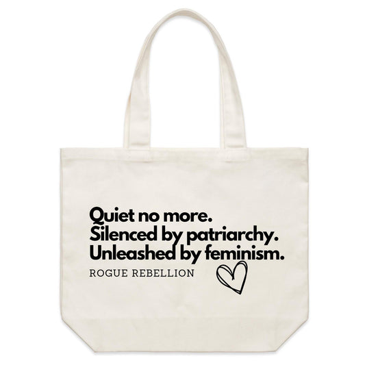 Unleashed Feminism - Shoulder Canvas Tote Bag