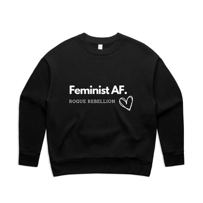 Feminst AF - Women's Relax Crew