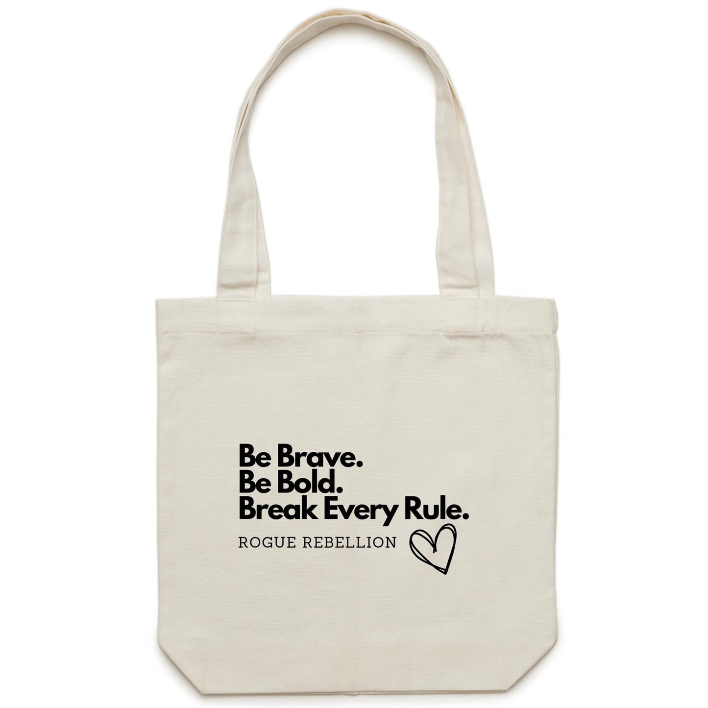 Bold Brave - Canvas Tote Bag