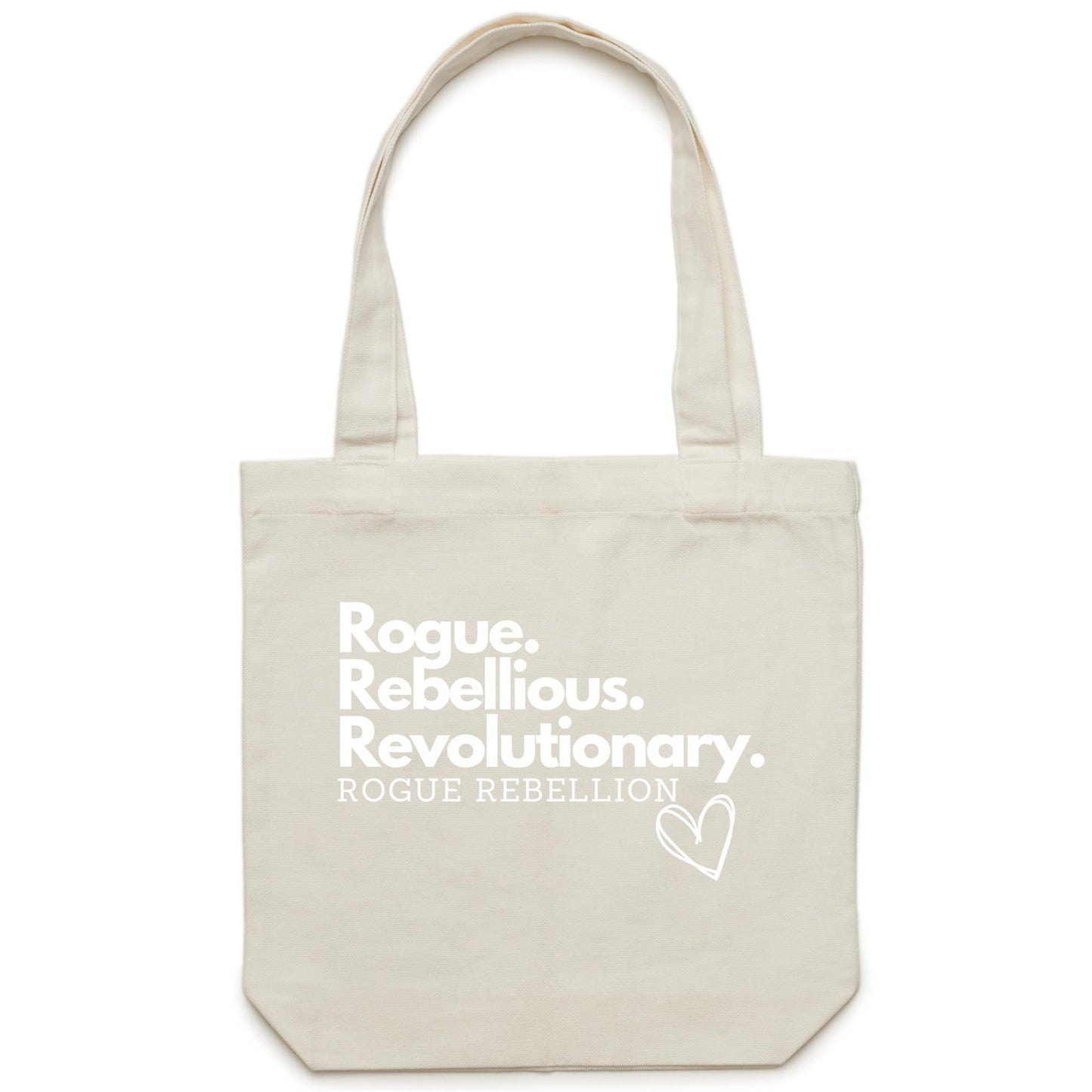 Rogue Rebellious Revolutionary - Carrie - Canvas Tote Bag