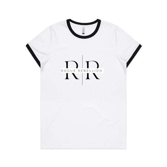 Rogue Logo Women's Ringer Tee