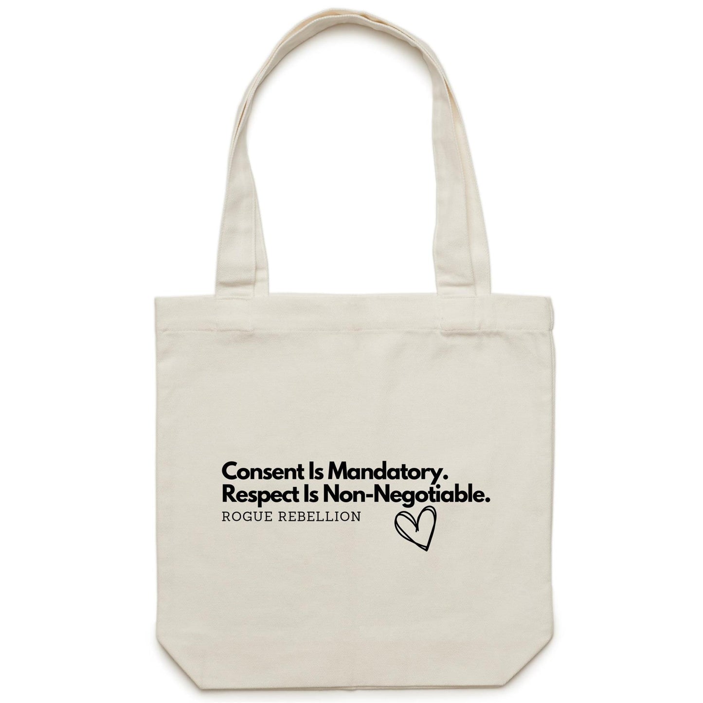 Consent is Mandatory - Canvas Tote Bag