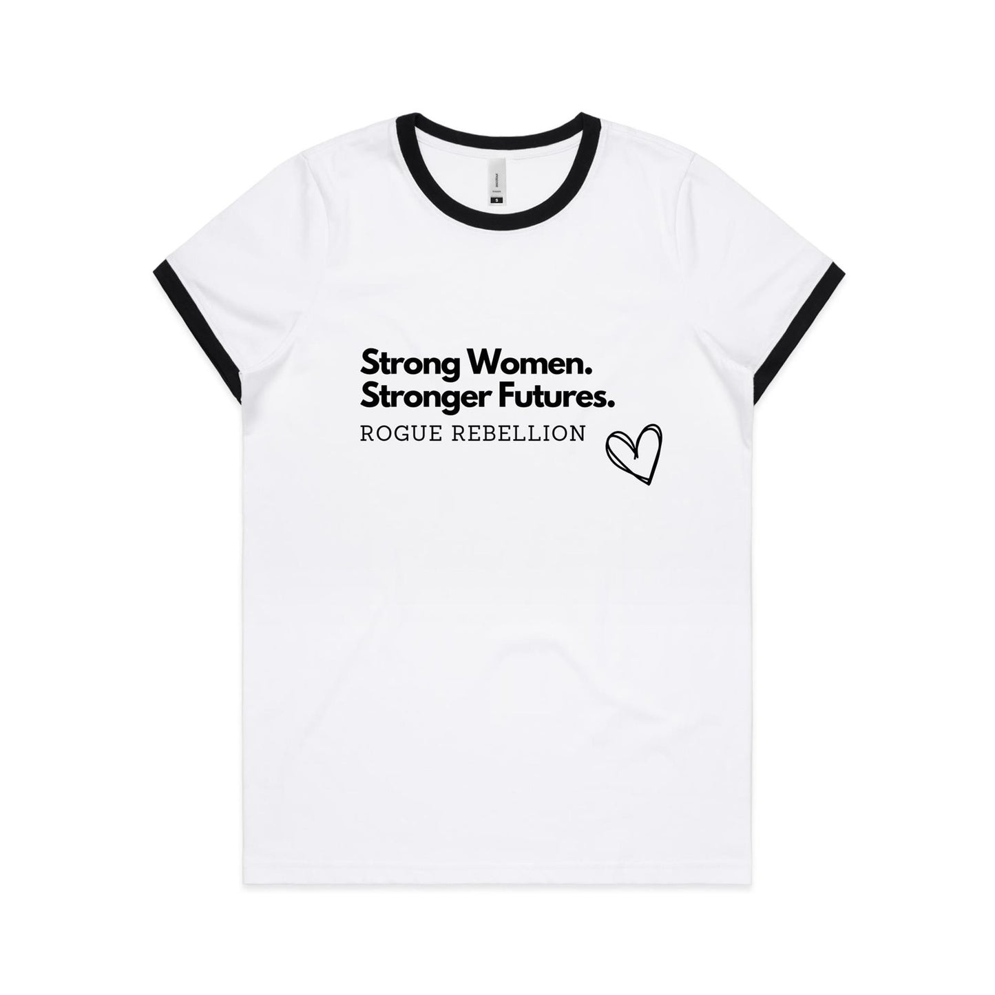 Strong Woman - Ringer Tee